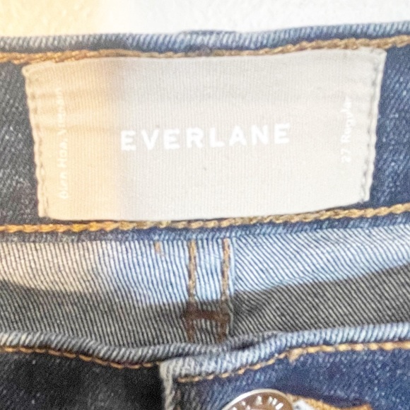 EVERLANE Mid Rise Mid Wash Skinny Jean 27 - Picture 3 of 8